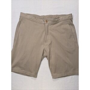 NWOT Good Man Brand Shorts Men's Size M Flex  Jersey Short $98 Golf Khaki